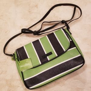 Vera Bradley Flap Crossbody Lucky Stripe
